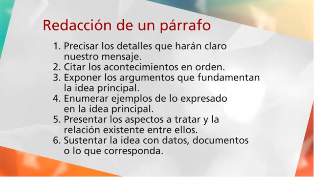 El párrafo y sus tipos UDGVirtual Formación Integral